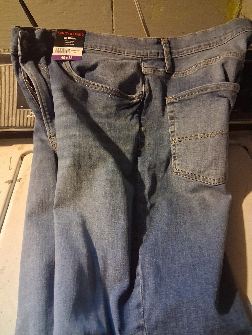 Lucky Brand Mens Straight Fit Jeans NWT size 40/32